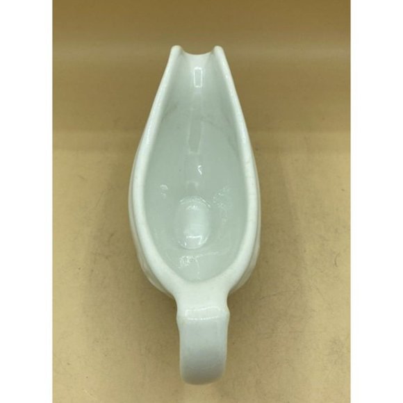 USQMC Shenango China World War 2 Mess Hall Gravy Boat WWII White 1940’s - Picture 6 of 12